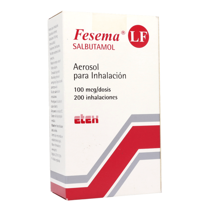 FESEMA INH 100MCG-DOSIS 200 DOSIS (SALBUTAMOL)